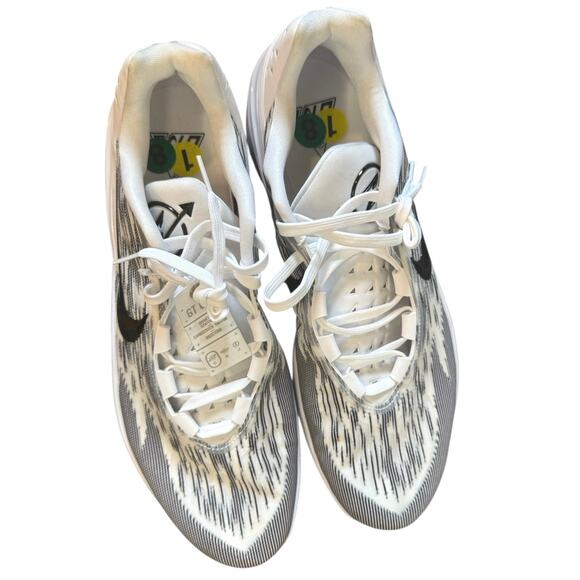 Nike Air NWT NWOB Zoom GT Cut 2 TB White Black Men’s Size 18 Sneaker FJ8915-100 - Picture 5 of 14